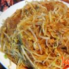 绿豆芽炒肉丝粉
