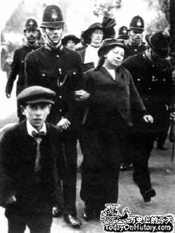 本世纪初女权运动迅速发展(转自:历史上的今天。中国)